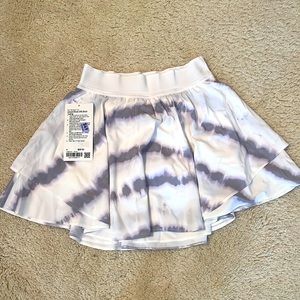 Court Rival HR Skirt *long lined lightweight skirt. Swift soft fabric.